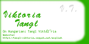 viktoria tangl business card